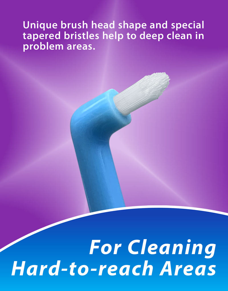 BrightWorks End Tuft Brush, Cleans Difficult Areas Such as Around Crow Shop Brightworks