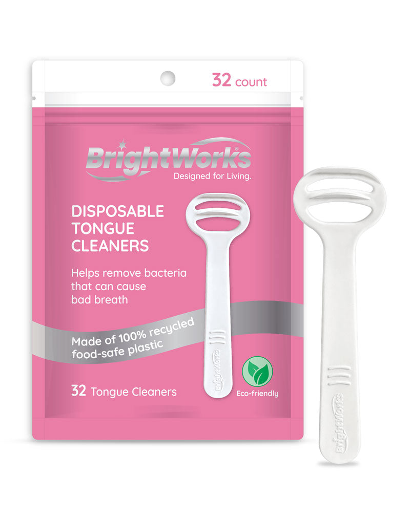 Disposable Tongue Cleaners – 96 Count for Adults, Travel-Friendly