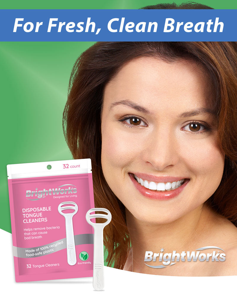 Disposable Tongue Cleaners – 96 Count for Adults, Travel-Friendly