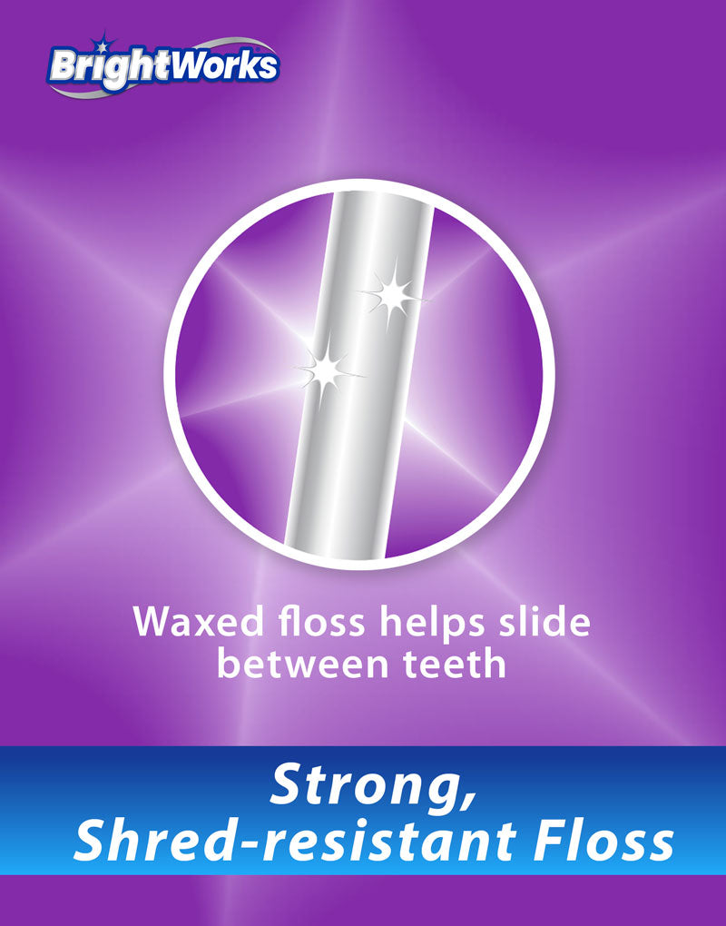 Dental Floss Mint Waxed - 100 Yards – Shop Brightworks